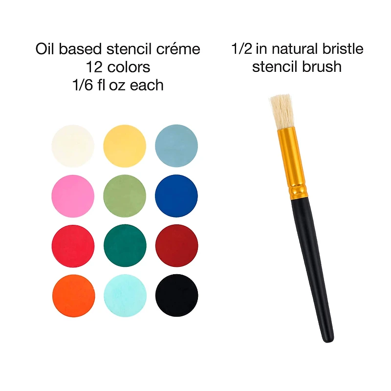 Stencil Crème Set by Craft Smart®