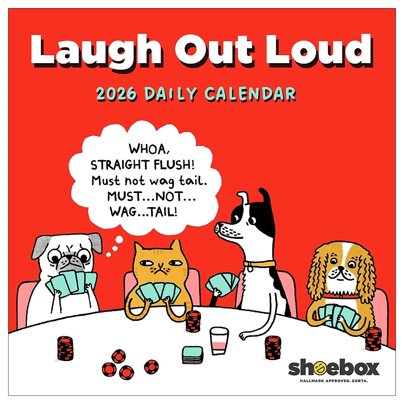 2026 Shoebox Daily Desktop Calendar