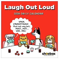 2026 Shoebox Daily Desktop Calendar
