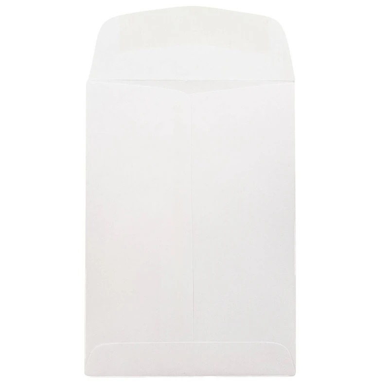 JAM Paper 5.5" x 7.5" White Open End Catalog Envelopes