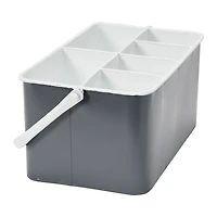 Hello Honey® 6-Compartment Metal Caddy with Handle