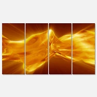 Designart - Plasmas and Liquid With Fiery Shine