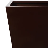 15" Classic Square Metal Planter