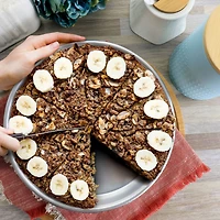 Oster Baker's Glee 9" Silver Aluminum Round Cake Pan