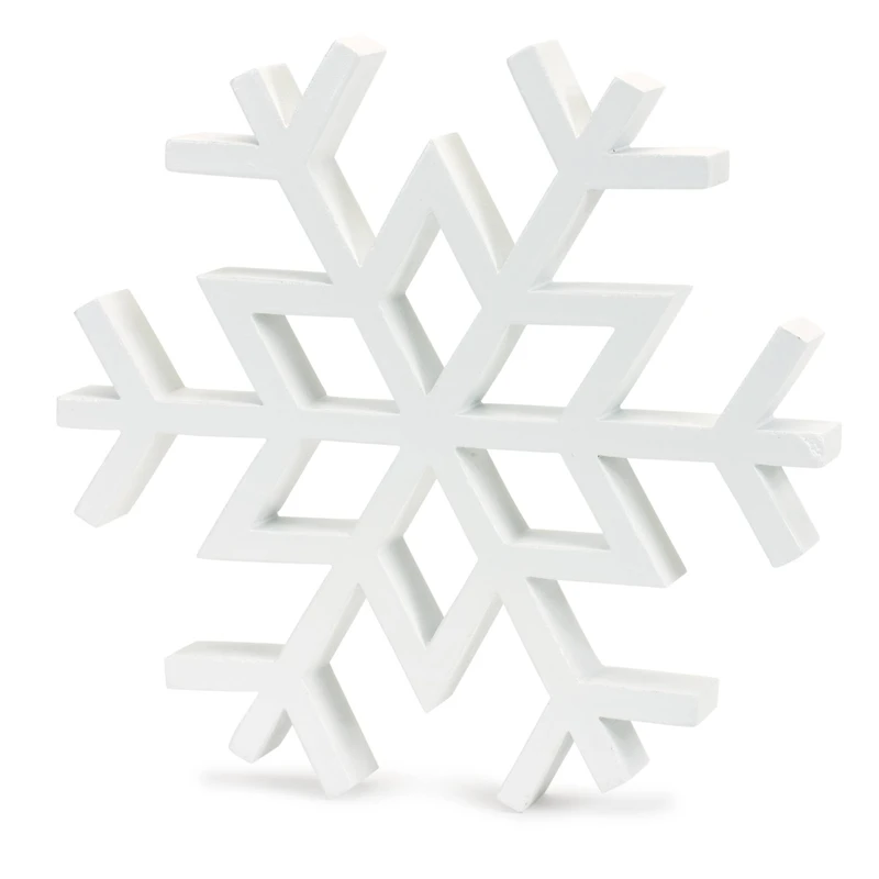 Wooden Snowflake Set