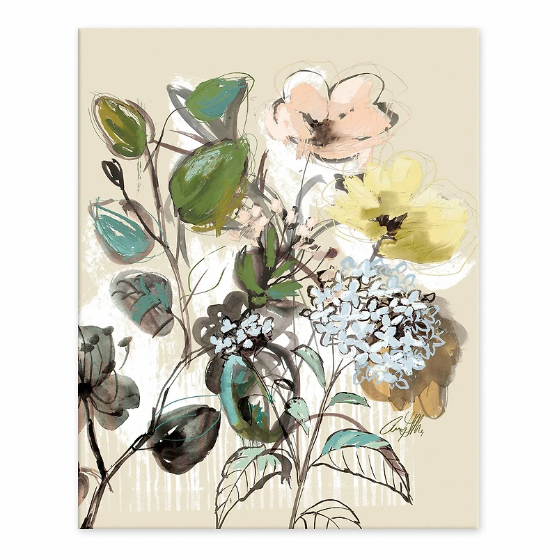 Loose Botanicals Tabletop Canvas Art