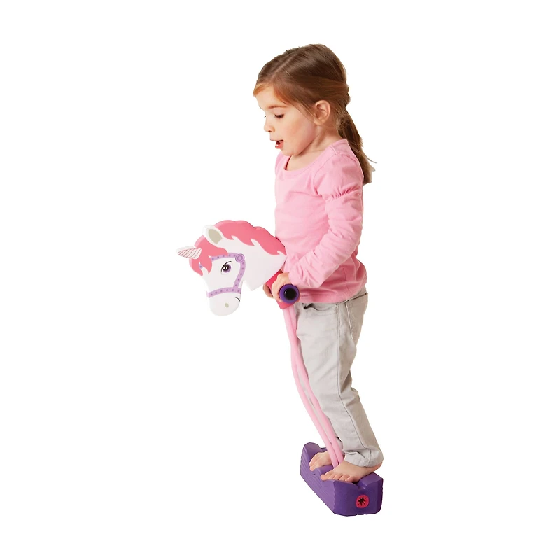 Hop & Squeak Unicorn Pogo Jumper