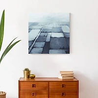 Blue Farmland 20" x 20" Canvas Wall Art