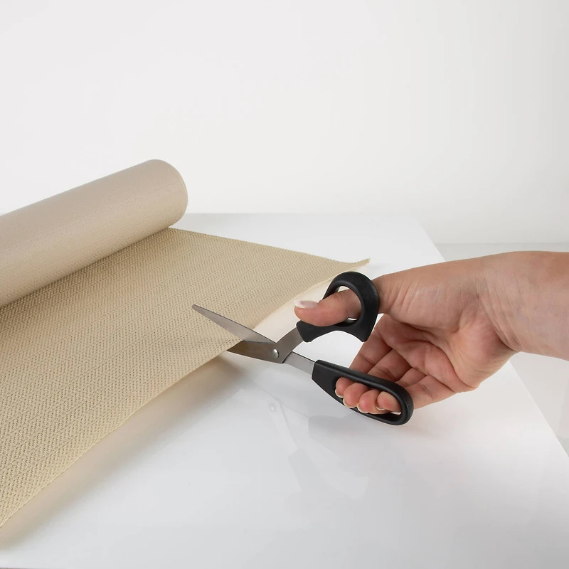 Simplify 17.5ft. Taupe Smooth Surface Shelf Liner