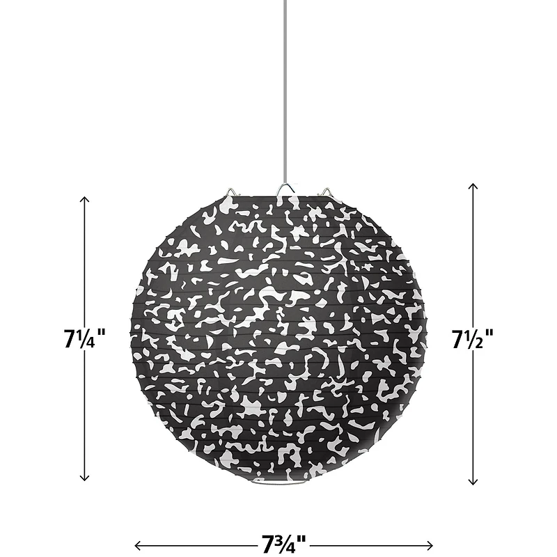 Teacher Created Resources® 8" Composition Pattern Hanging Paper Lanterns, 3 Packs of 6