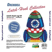 Orchidea Latch Hook Rug Kit Spaceship