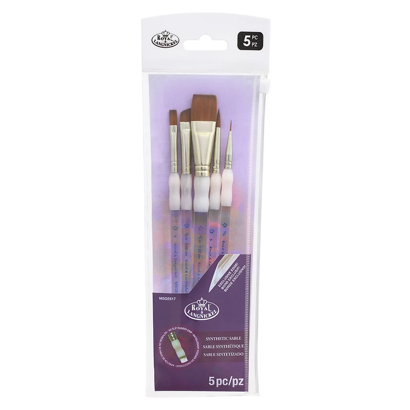 Royal & Langnickel® Synthetic Sable™ 5 Piece Brush Set