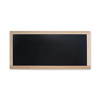 28" x 13" Unfinished Framed Chalkboard by Make Market®