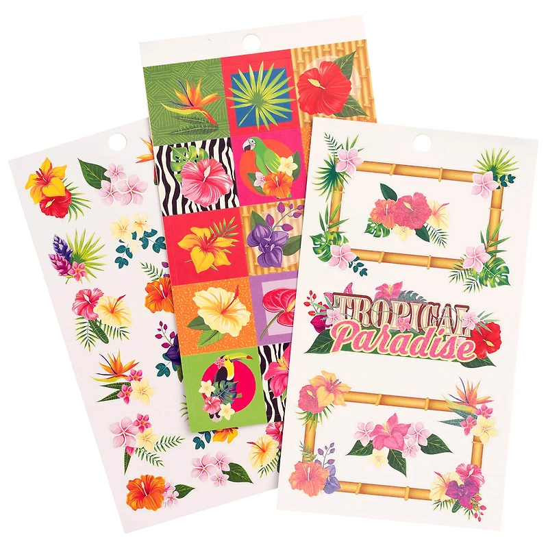 Tropical Flower Stickers by Recollections™