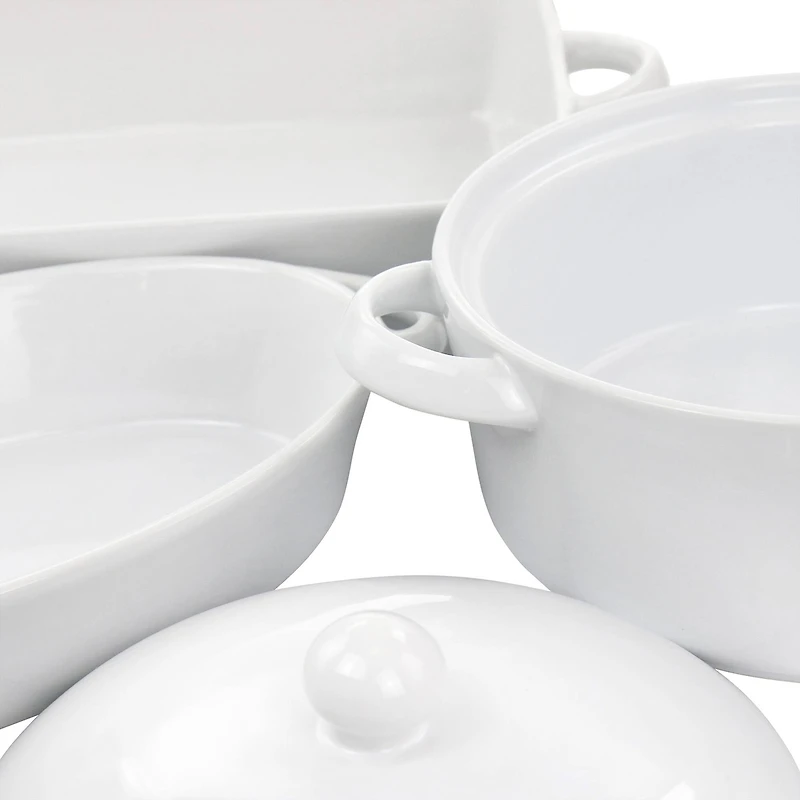 Gibson Elite® Gracious Dining 4-Piece Bakeware Set