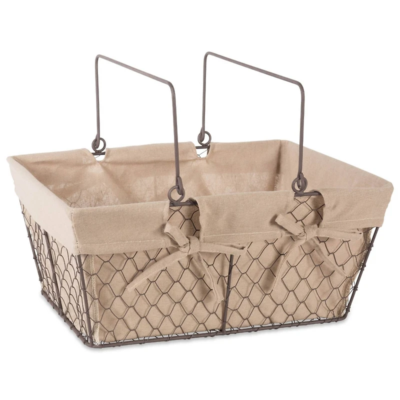 DII® Natural Chicken Wire Egg Basket