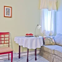 Simple Designs™ 20" Brushed Nickel Desk Lamp with White Porcelain Flower Shade