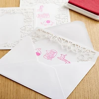Floral Border Cards & Envelopes by Recollections™, 4.25" x 5.5"