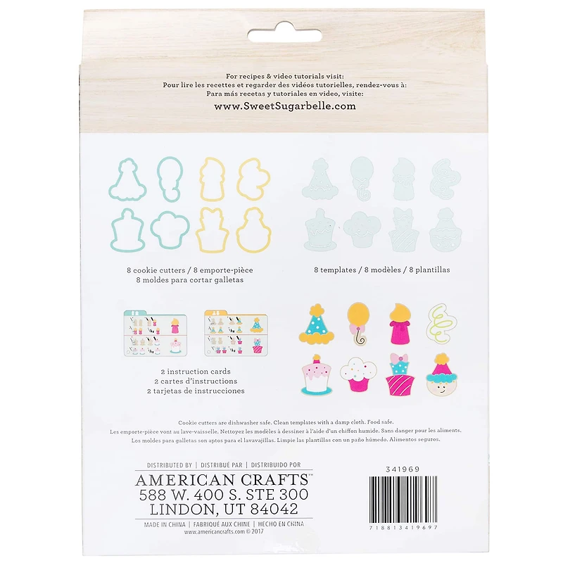 Sweet Sugarbelle® Birthday Cookie Cutter Set