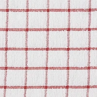 Barn Red Combo Windowpane Dishcloth, 6ct.