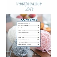 Leisure Arts® Knit Fashionable Lace Book