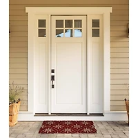 DII® Snowflake Lattice Doormat