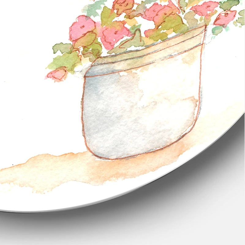 Designart - Four Outdoor Flower Pots