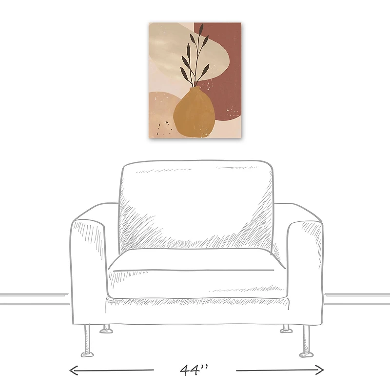 Boho Mod 16" x 20" Canvas Wall Art