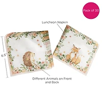 Kate Aspen® Pink Woodland Baby Napkins, 30ct.