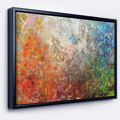 Designart - Board Stained Abstract Art