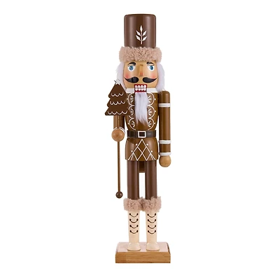 15.75" Gingerbread Nutcracker with Tree by Ashland®