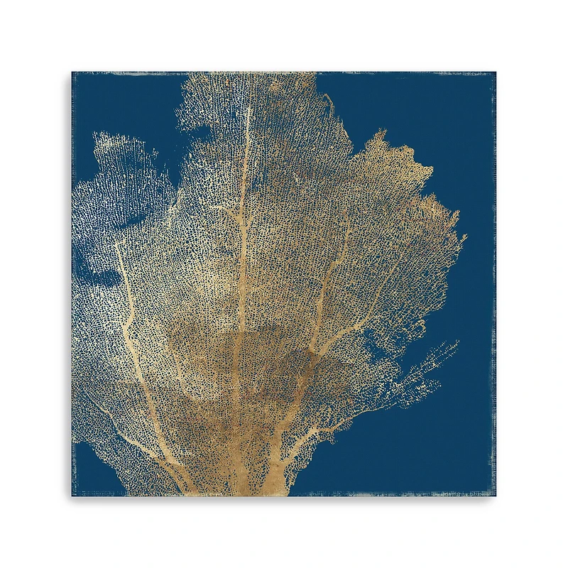 Gold Coral I Canvas Giclee