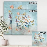 Designart - Butterflies Dancing I
