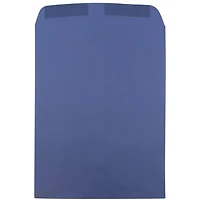JAM Paper 10" x 13" Presidential Blue Open End Catalog Premium Envelopes, 100ct.