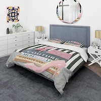 Designart 'Glam fashion High Heels VII' Glam Bedding Set