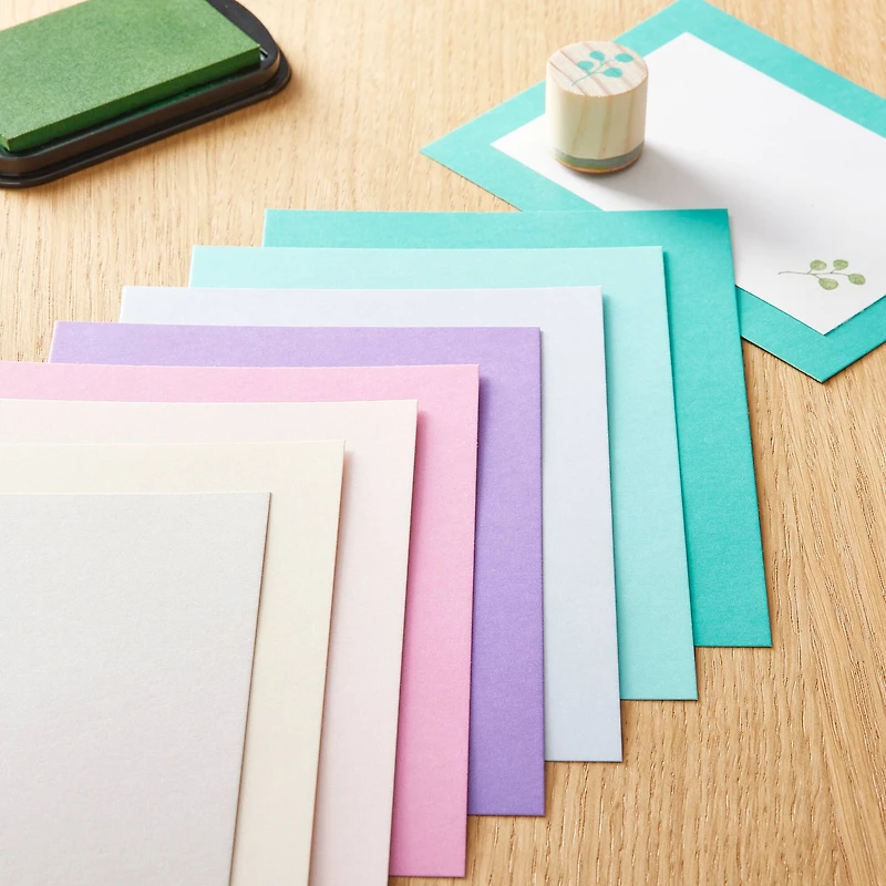 12 Packs: 72 ct. (864 total) Pastel Pearlized 4.5" x 6.5" Paper Pad by Recollections™