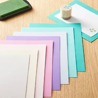 12 Packs: 72 ct. (864 total) Pastel Pearlized 4.5" x 6.5" Paper Pad by Recollections™