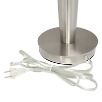 Lalia Home Vienna Brushed Nickel Lamp Set