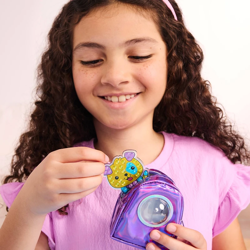 Creativity for Kids® Bubble Gems™ Puppy Dog Backpack Keychain Kit