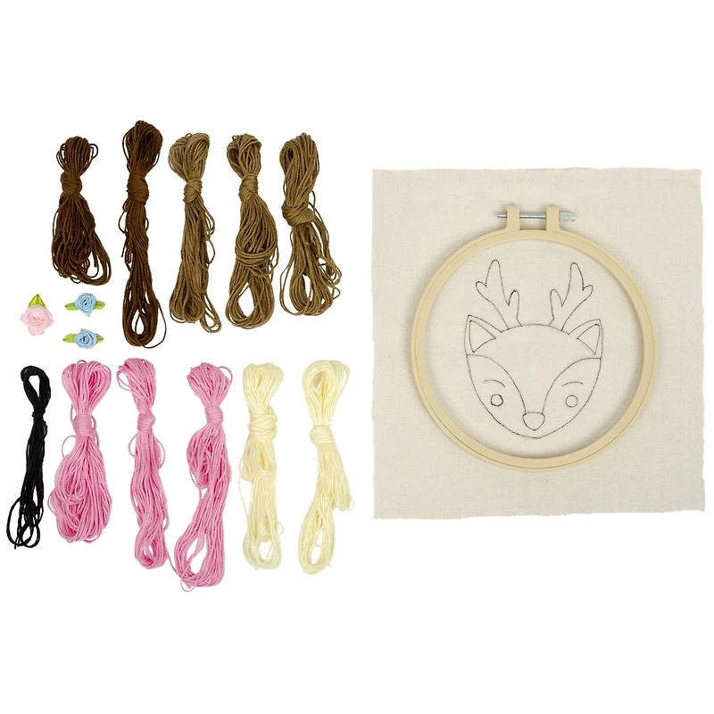 Fabric Editions Needle Creations Deer Needle Punch Kit