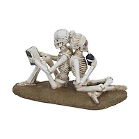 8" Back to Back Skeletons Tabletop Décor by Ashland®