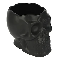 8" Skull Ceramic Decorative Container by Ashland®