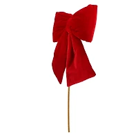 28" Red Velvet Bow Stem by Ashland®