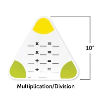 Learning Resources Write & Wipe Fact Family Boards, 2 Packs of 5