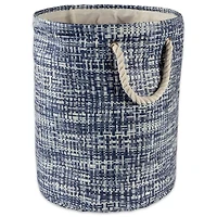 DII® Large Nautical Blue Tweed Rectangular Paper Bin