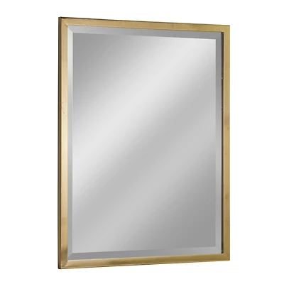Head West Classic Gold Metal Framed Wall Mirror