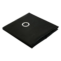 Organize It All 12" Black Storage Cubes, 2ct.