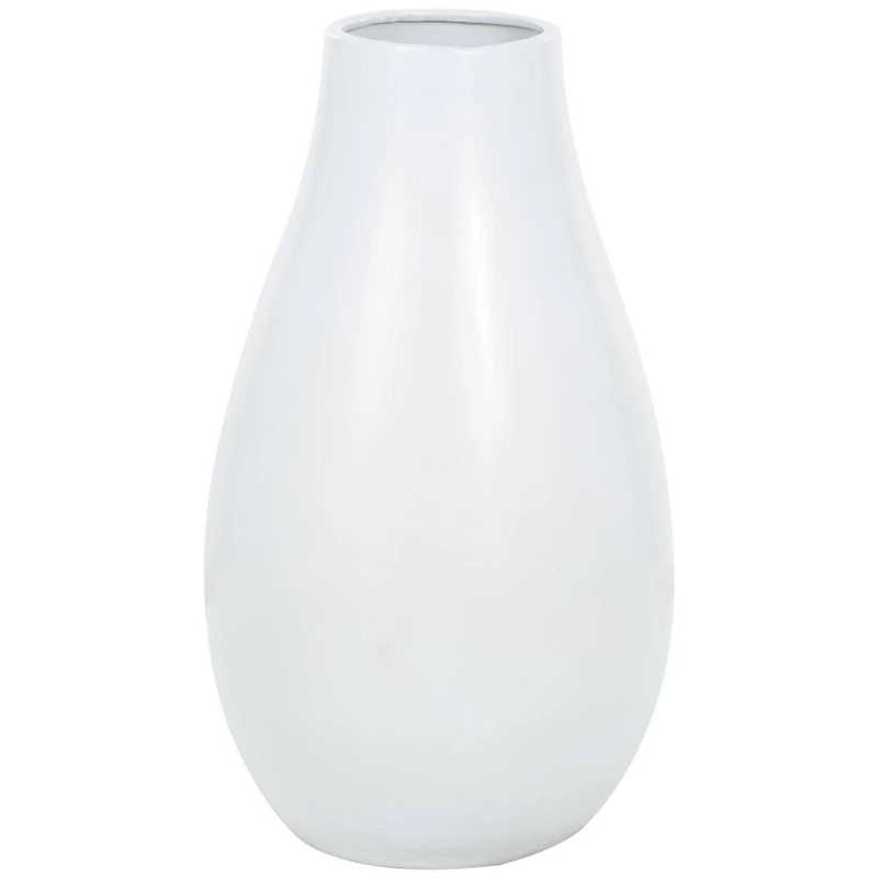 27.5" Ceramic Minimalistic Floor Vase