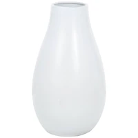 27.5" Ceramic Minimalistic Floor Vase