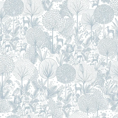 Roommates Forest Friends Peel & Stick Wallpaper